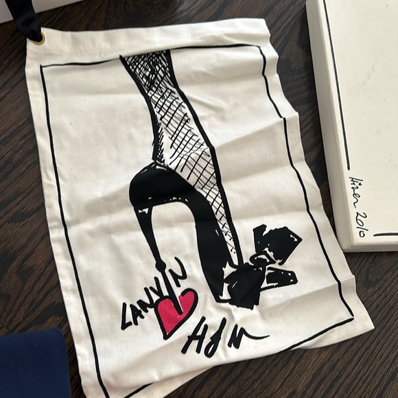 Brand new never worn collectible Lanvin x H&M leopard heels - Picture 8 of 9